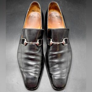 Gucci Jordaan Black Leather Horsebit MENS Loafer
Size 11